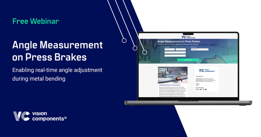 Free webinar: Real-time angle measurement in sheet metal bending